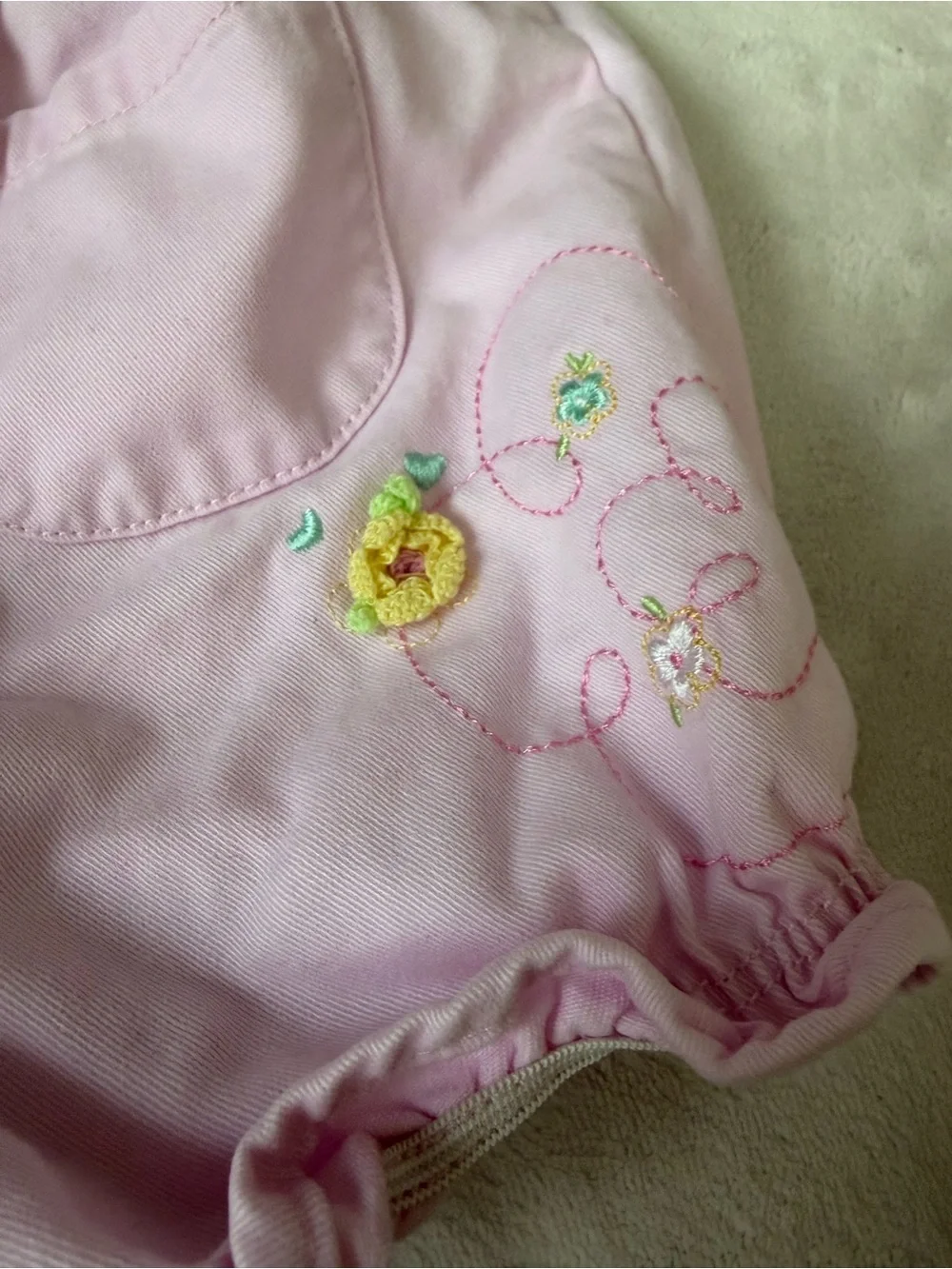 Vintage Carter’s shortalls 6 Mo